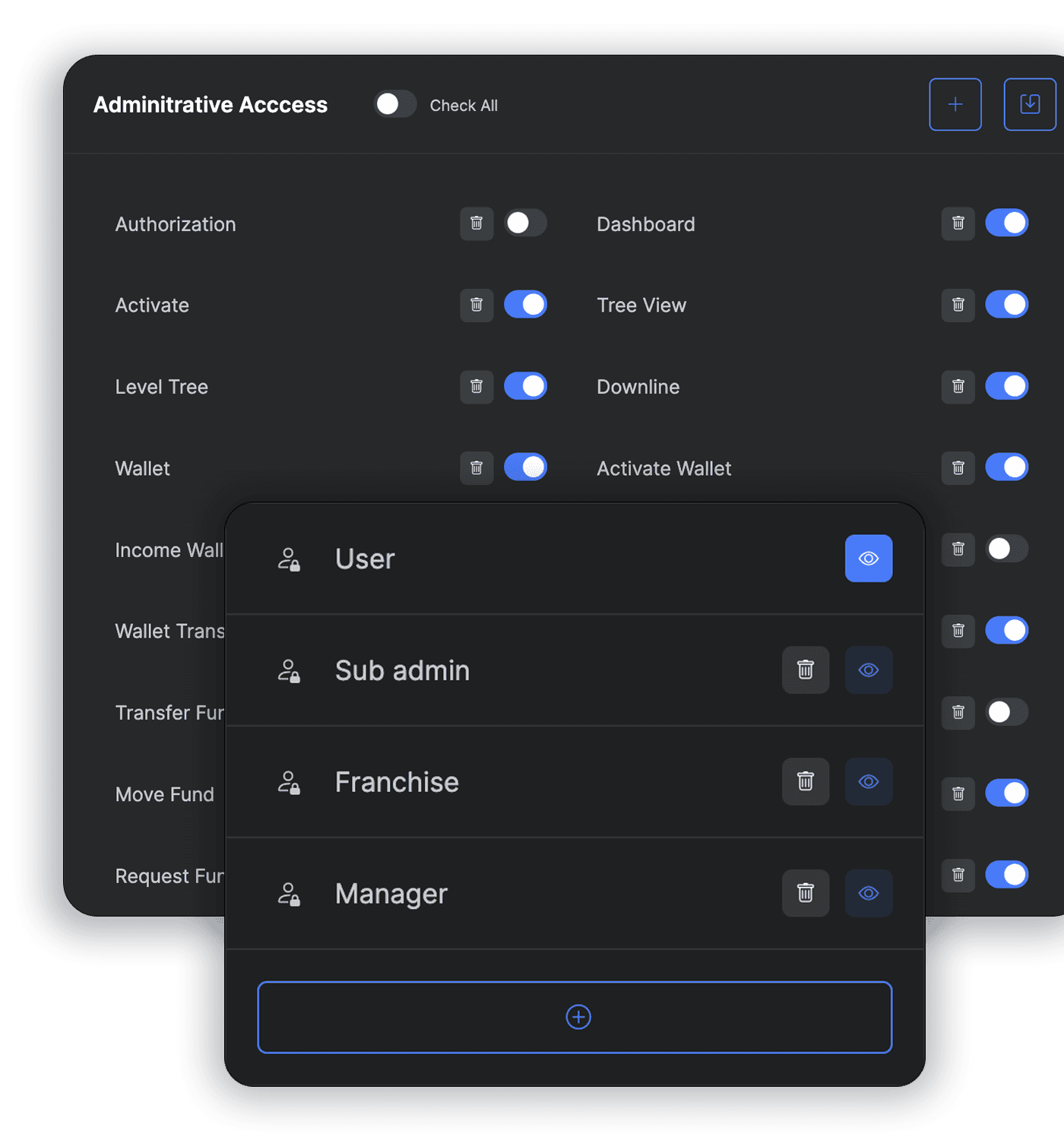 Role & Permissions